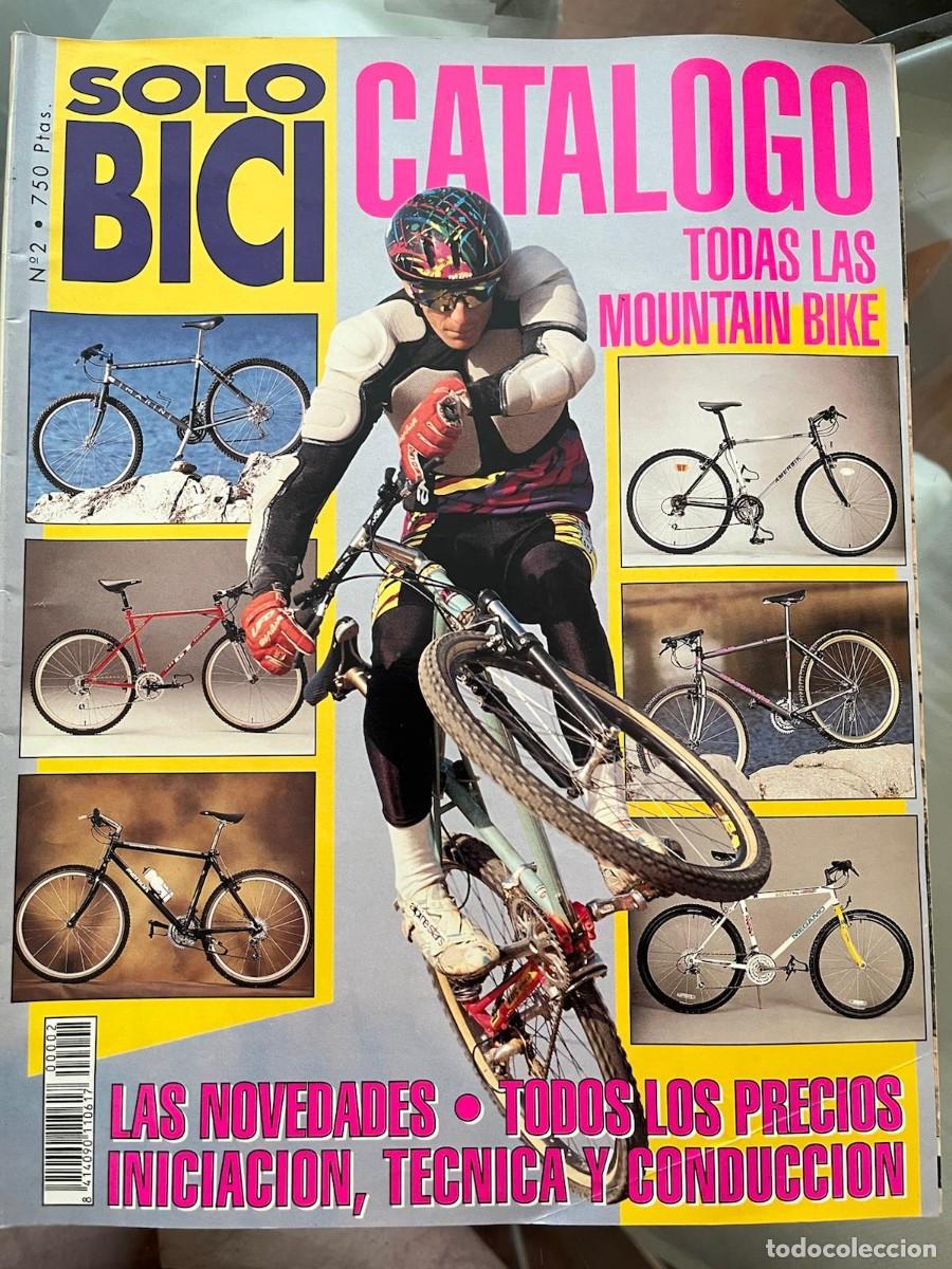 Coleccionismo deportivo: Lote 2 Revistas Cat&aacute;logo Solo Bici Vintage a&ntilde;os 90 N&ordm;2 y 5