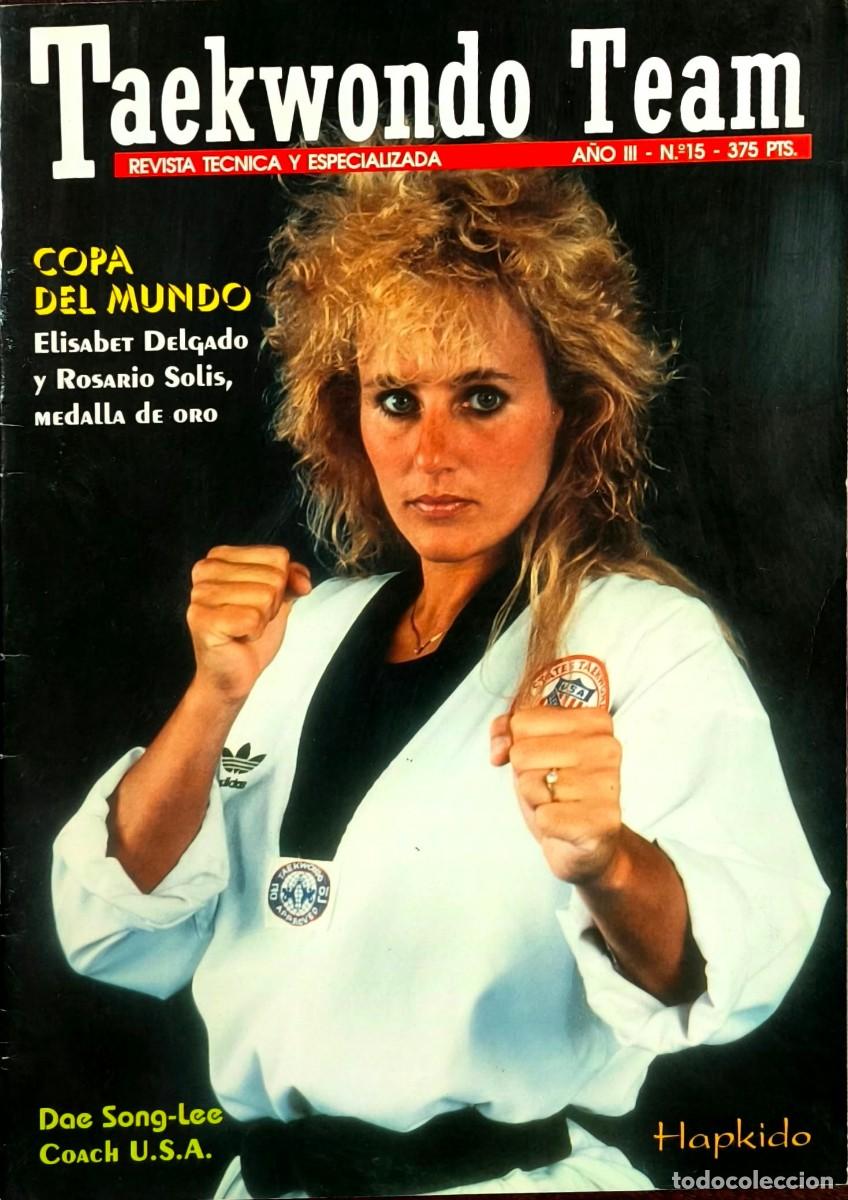 Coleccionismo deportivo: Lote 4 Taekwondo Team (9, 11, 12, 15 y 17) 1991