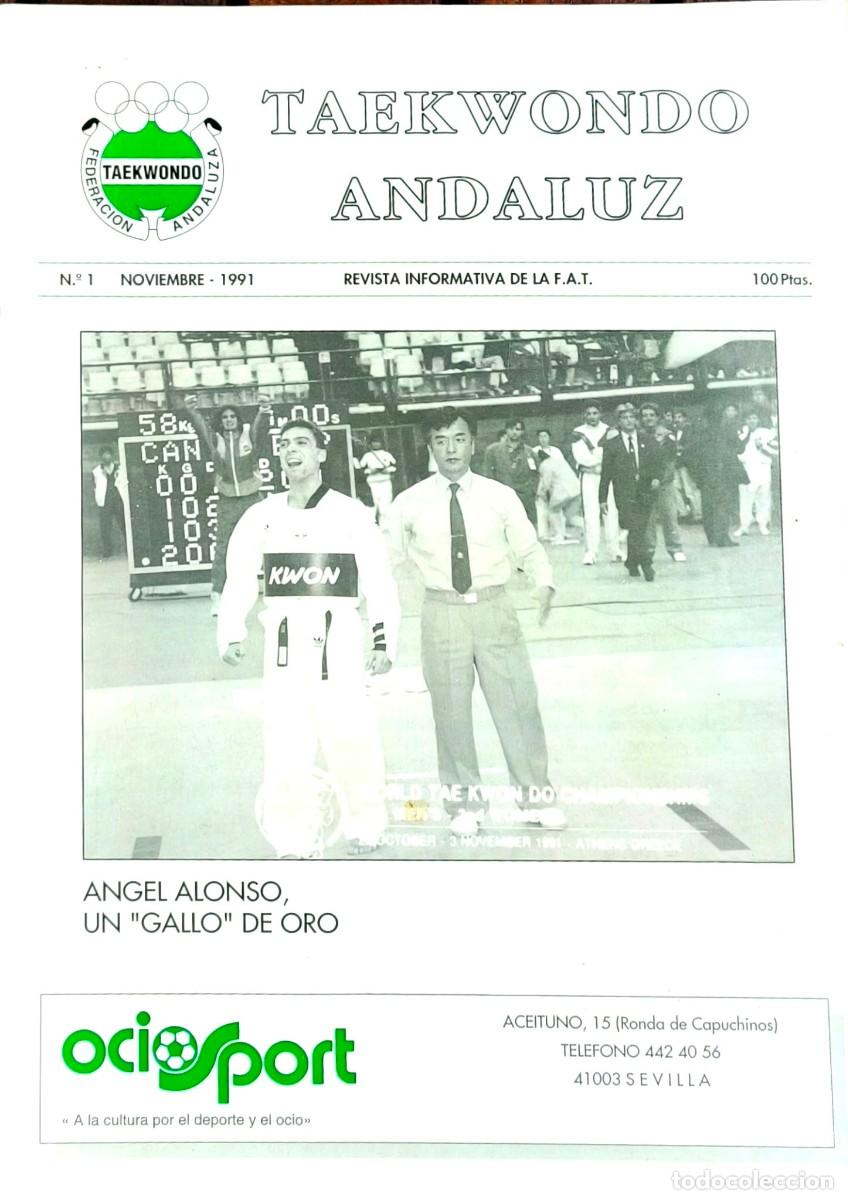 Coleccionismo deportivo: Revista Taekwondo Andaluz n&ordm; 1