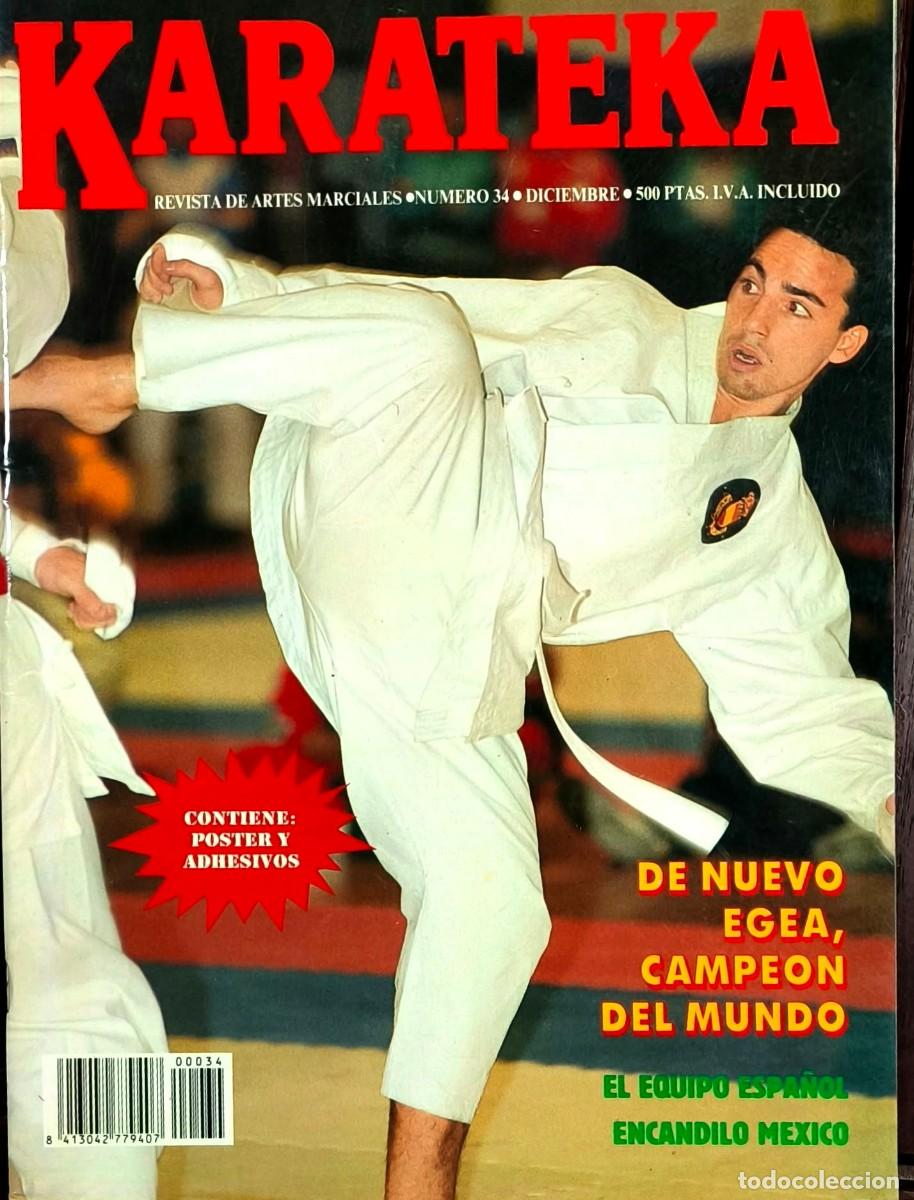 Coleccionismo deportivo: Revista Karateka n&ordm; 34