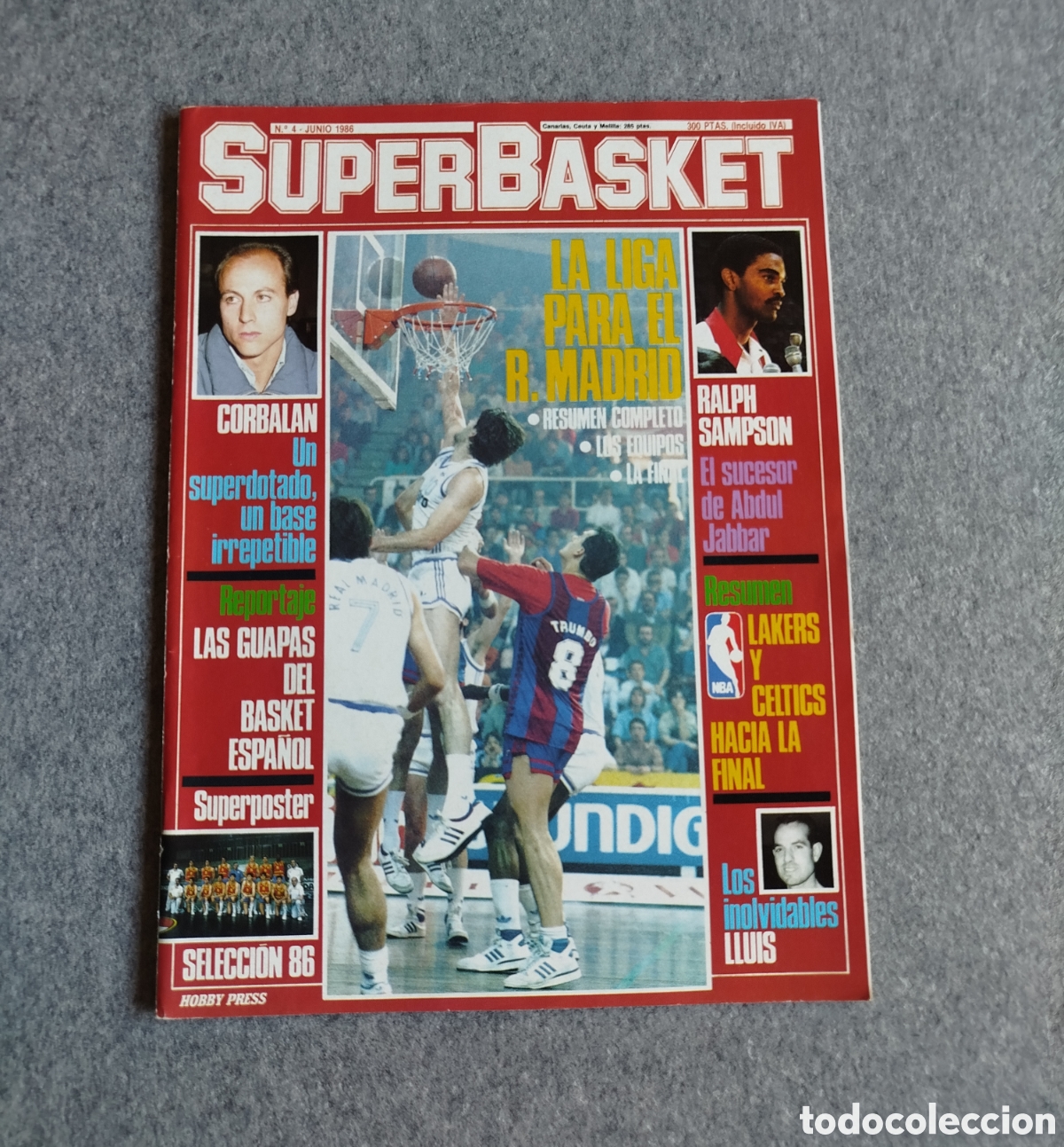 Coleccionismo deportivo: #4 REVISTA S&Uacute;PER BASKET SUPERBASKET CON LOS CUPONES DE SUSCRIPCI&Oacute;N