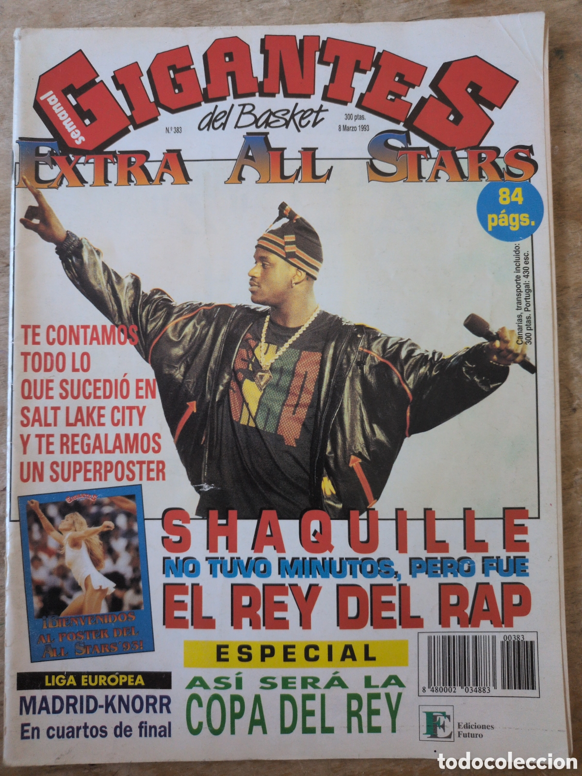 Colecionismo desportivo: GIGANTES del BASKET n&ordm;383 08/03/1993