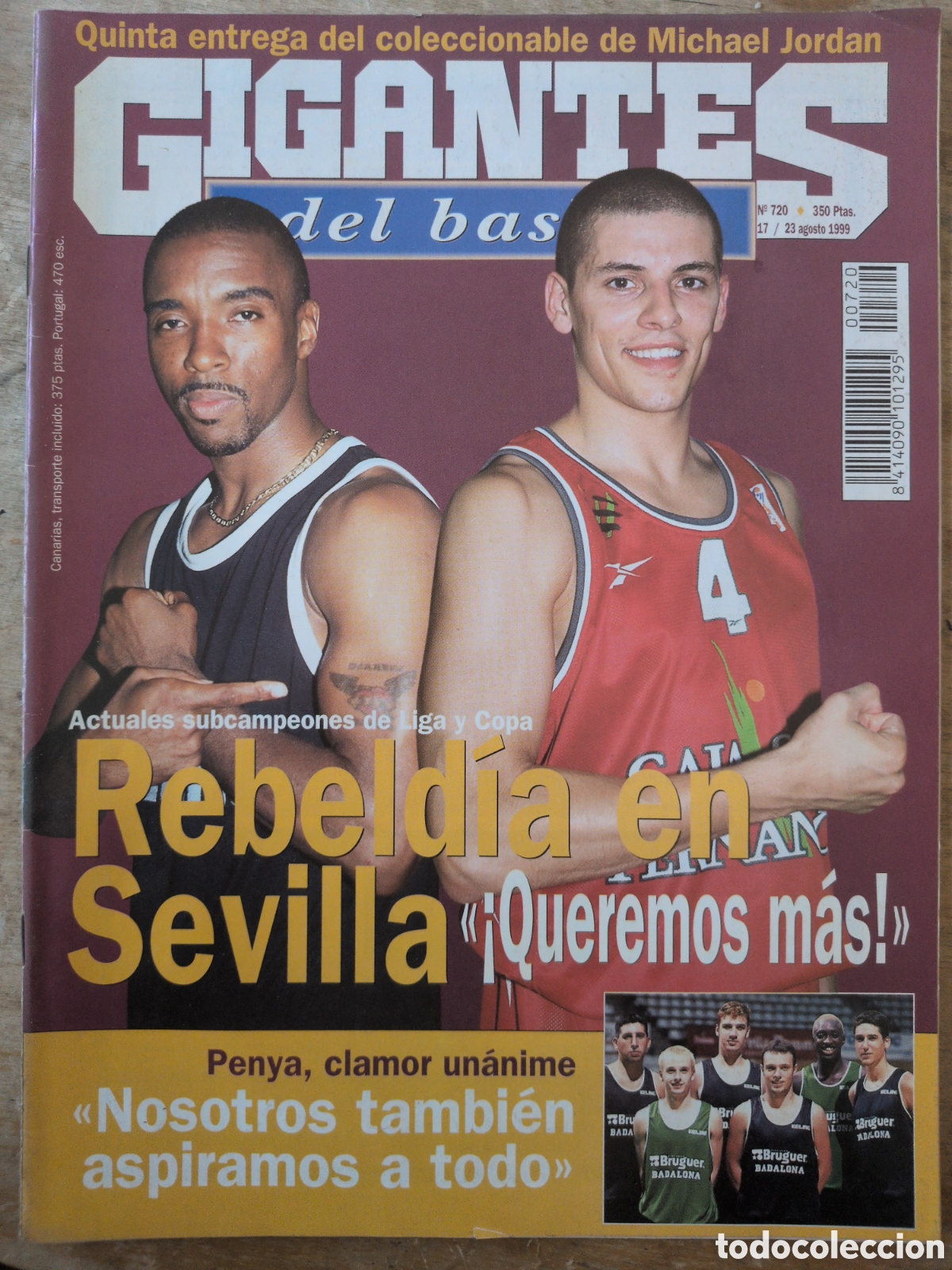 Colecionismo desportivo: GIGANTES del BASKET n&ordm;720 17/08/1999