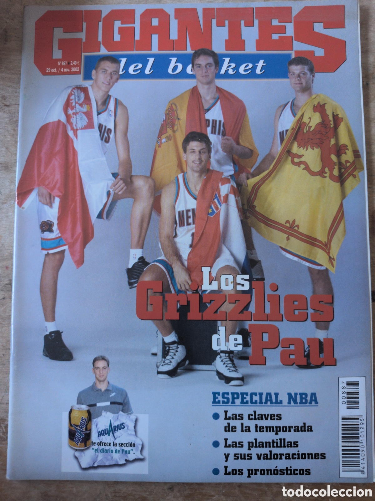 Coleccionismo deportivo: GIGANTES del BASKET n&ordm;887 29/10/2002