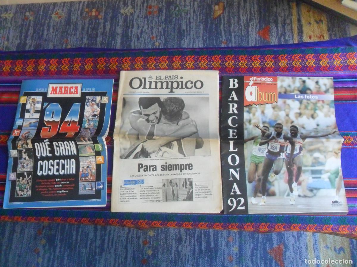 Coleccionismo deportivo: JUEGOS OL&Iacute;MPICOS BARCELONA 92 EL PERI&Oacute;DICO &Aacute;LBUM LAS FOTOS, EL PA&Iacute;S OL&Iacute;MPICO 18. REGALO MARCA 94