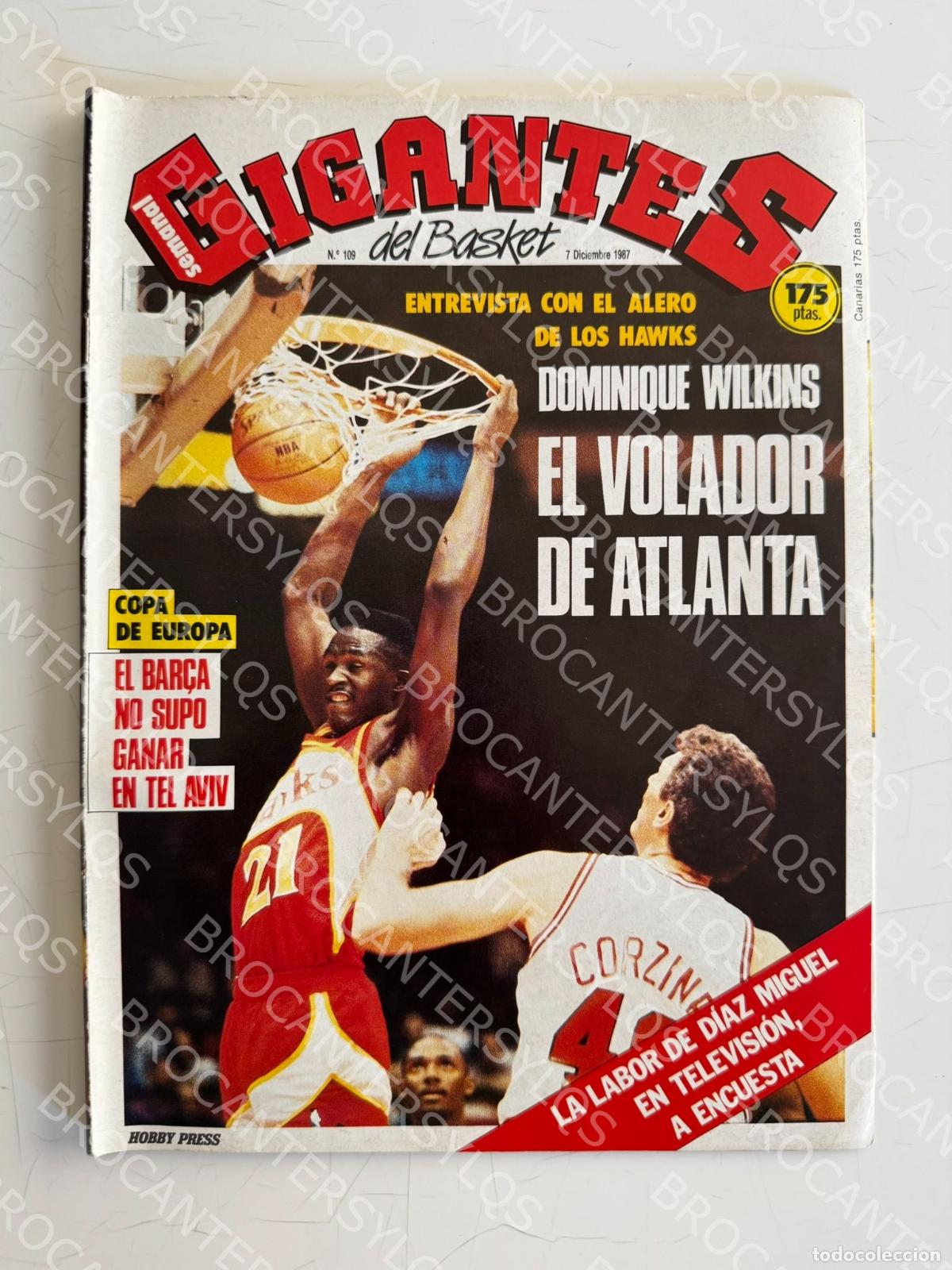 Coleccionismo deportivo: GIGANTES DEL BASKET N.&ordm; 109 (1987)