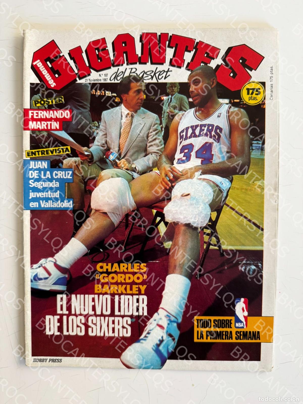 Sports collectibles: GIGANTES DEL BASKET N.&ordm; 107 (1987)