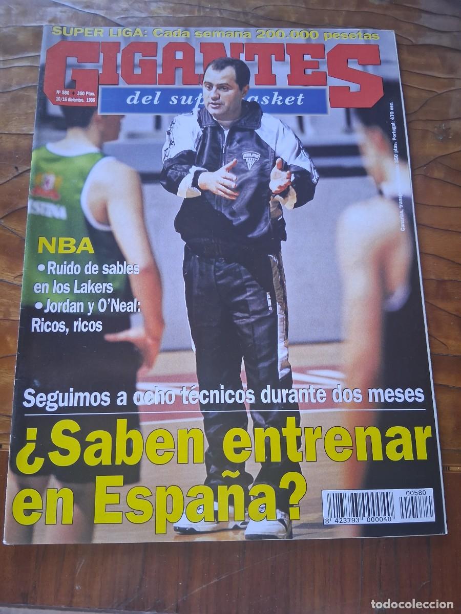 Coleccionismo deportivo: Revista baloncesto GIGANTES del SUPERBASKET basket 580 Benito Doblado