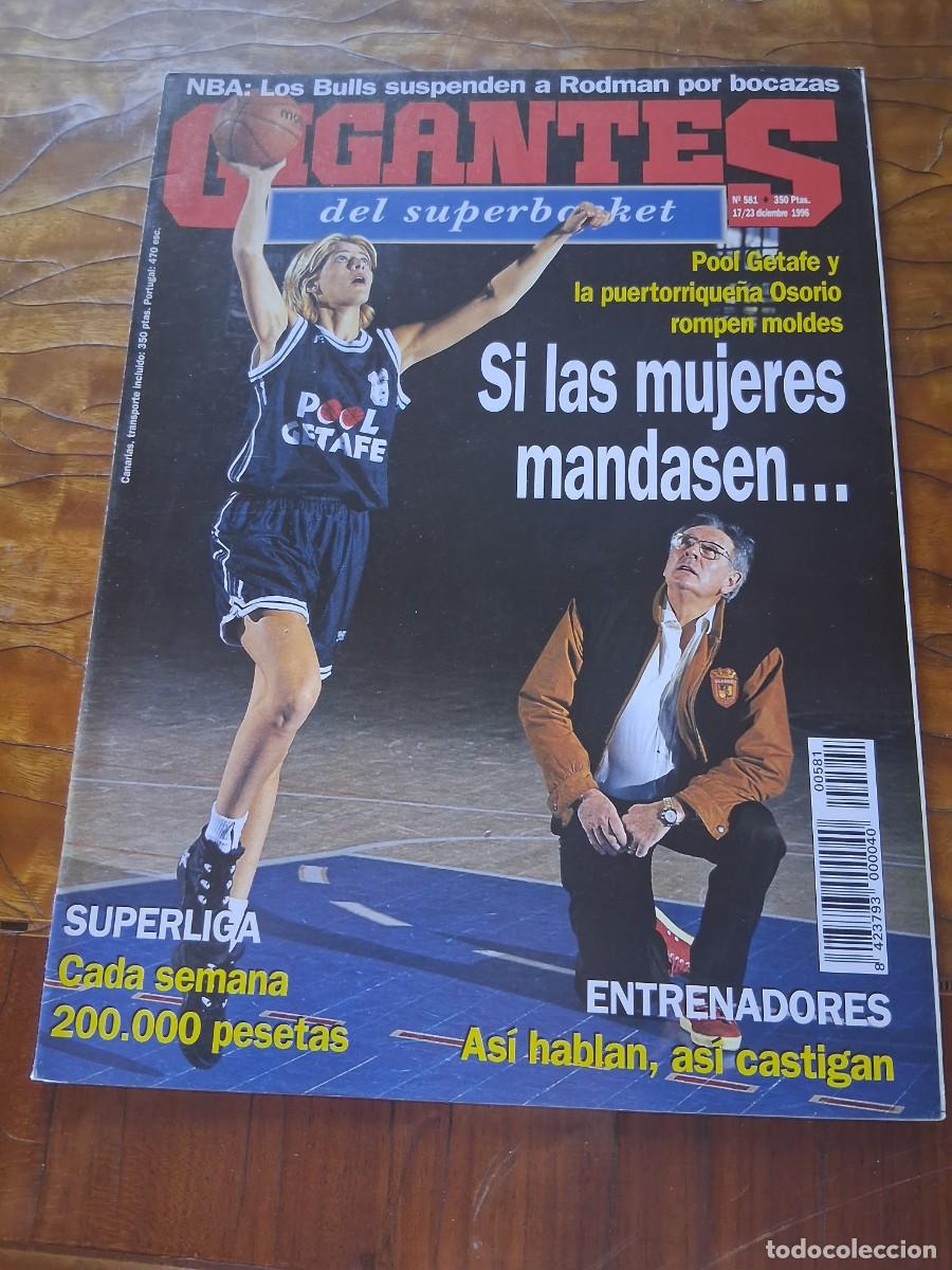 Coleccionismo deportivo: Revista GIGANTES del SUPERBASKET basket 581 baloncesto femenino Pool Getafe Rodman Antonio Henares