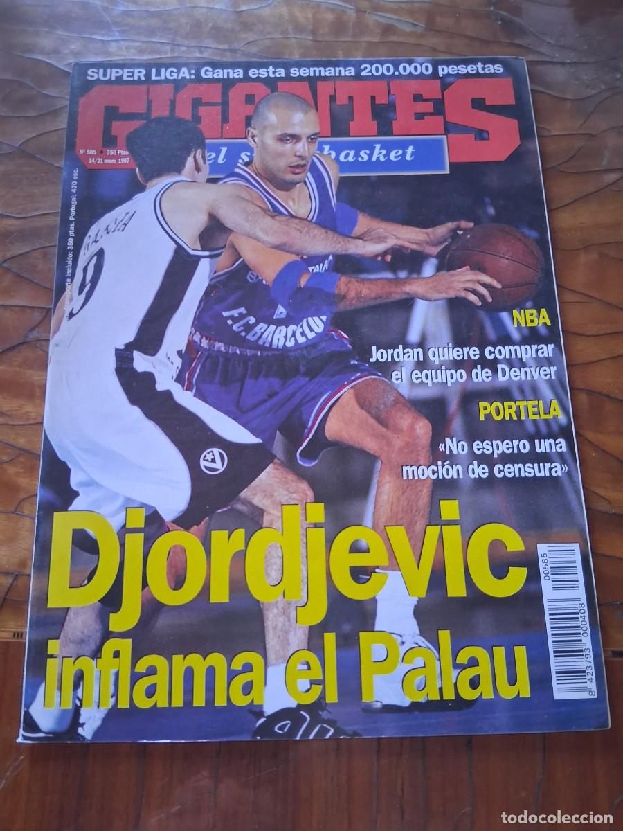 Coleccionismo deportivo: Revista GIGANTES del SUPERBASKET basket 585 Eduardo Portela Michael Jordan Jacobo Odriozola