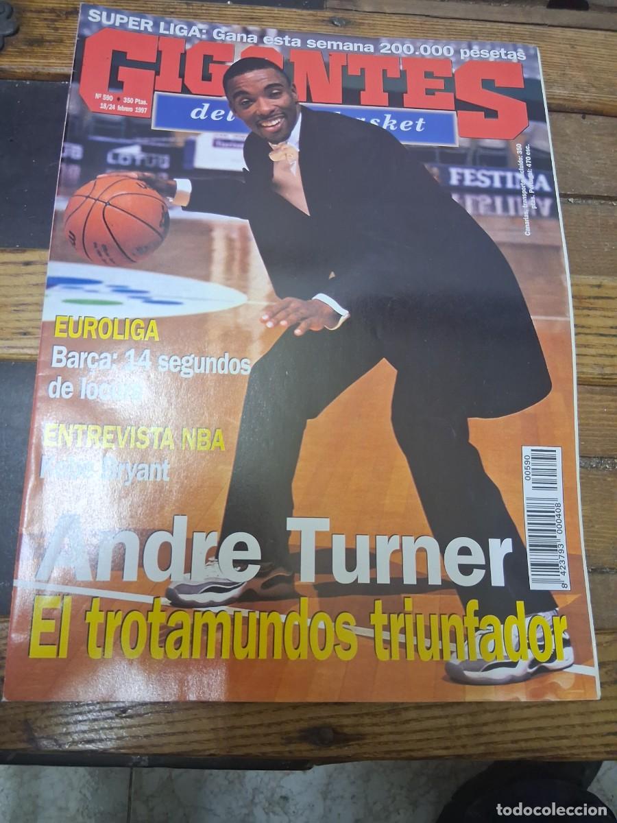 Coleccionismo deportivo: Revista GIGANTES del SUPERBASKET basket 590 baloncesto nba Kobe Bryant Chus Bueno