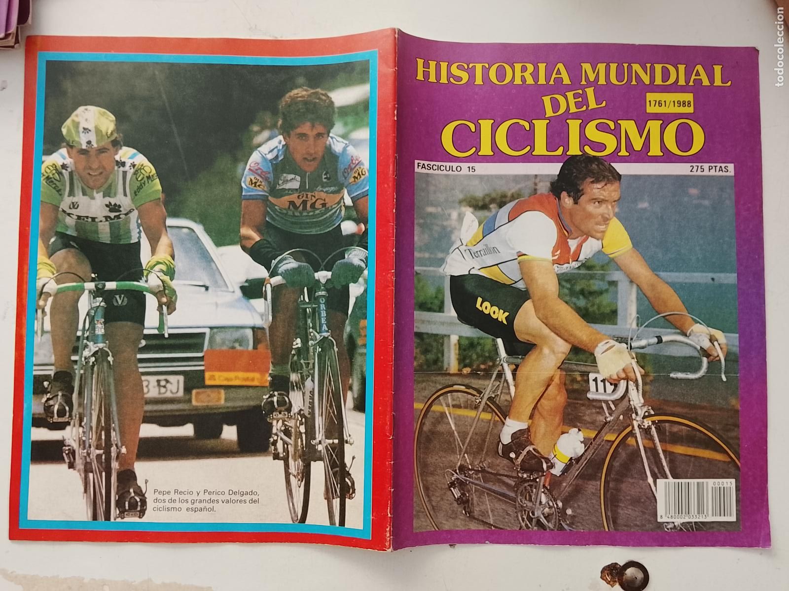 Sammelleidenschaft Sport: REVISTA HISTORIA MUNDIAL DEL CICLISMO 1761 - 1988 EDITADO 1989 - CICLISTA FASCICULO NUMERO 15