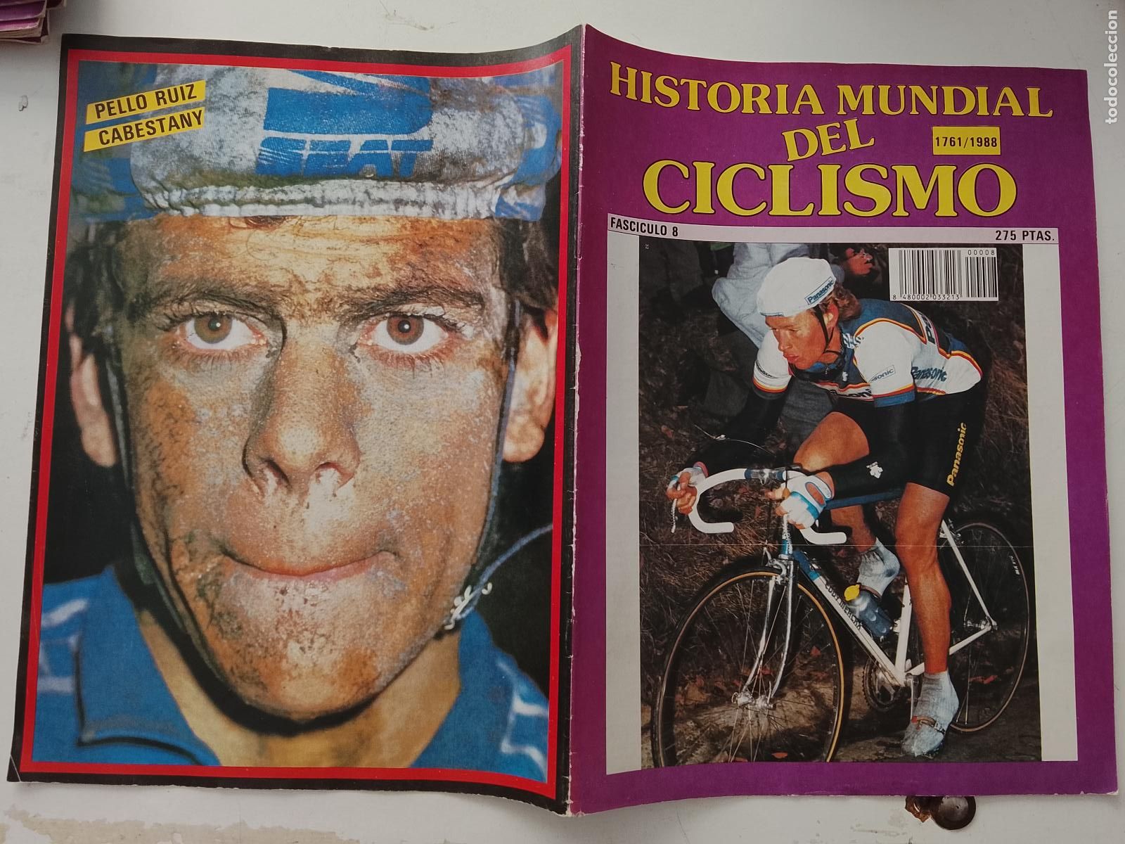 Sammelleidenschaft Sport: REVISTA HISTORIA MUNDIAL DEL CICLISMO 1761 - 1988 EDITADO 1989 - CICLISTA FASCICULO NUMERO 8