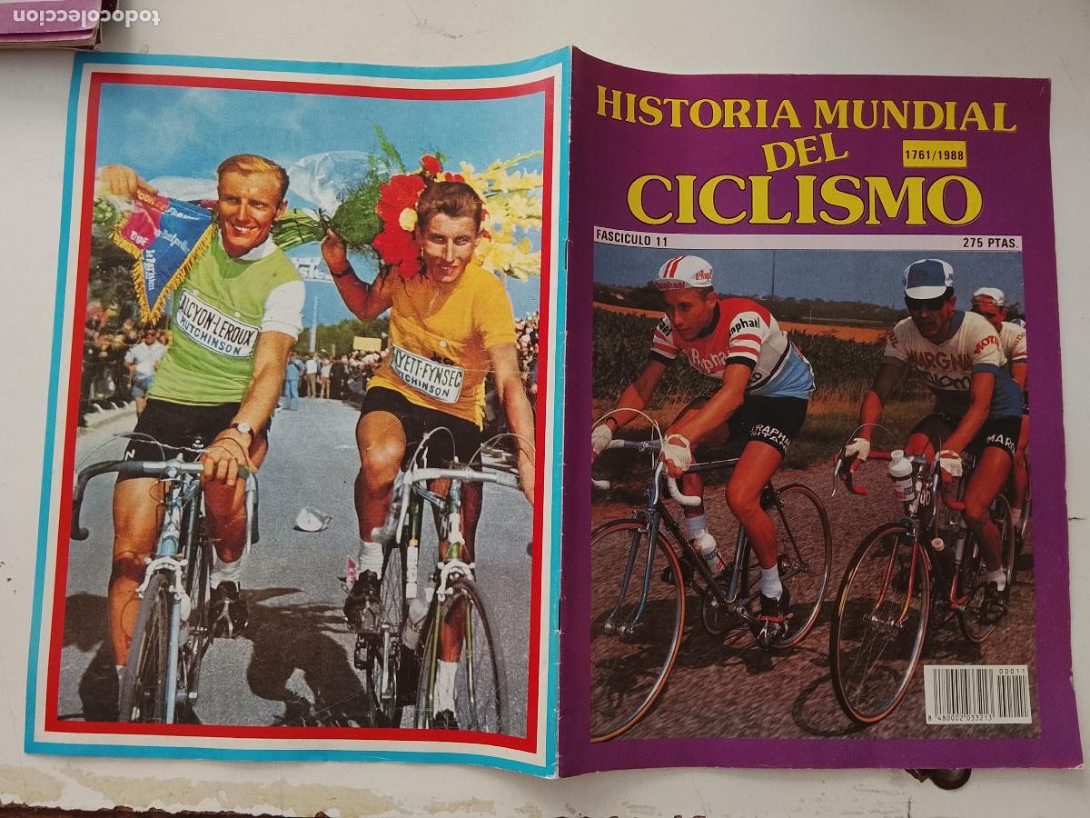 Sammelleidenschaft Sport: REVISTA HISTORIA MUNDIAL DEL CICLISMO 1761 - 1988 EDITADO 1989 - CICLISTA FASCICULO NUMERO 11