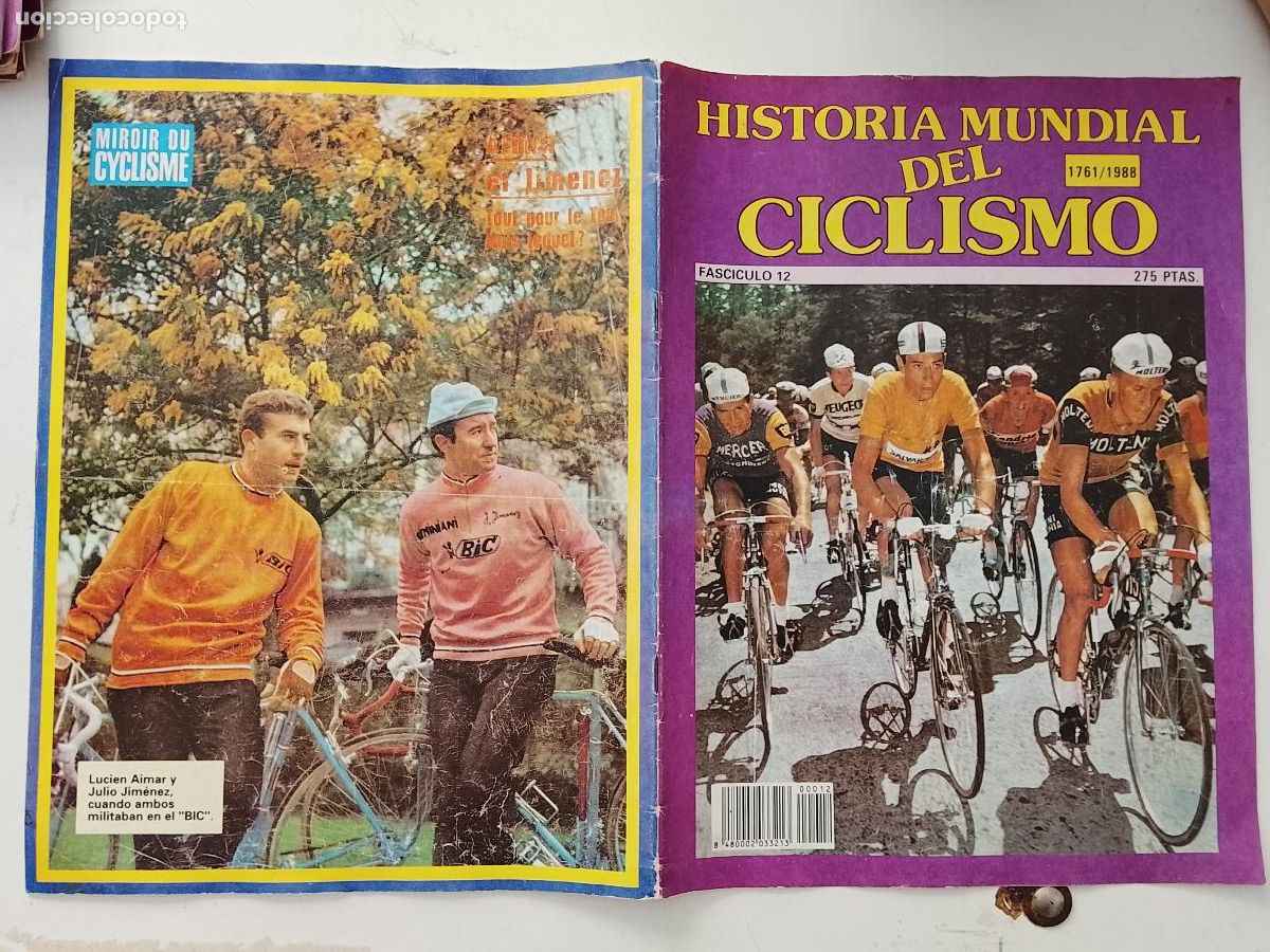 Sammelleidenschaft Sport: REVISTA HISTORIA MUNDIAL DEL CICLISMO 1761 - 1988 EDITADO 1989 - CICLISTA FASCICULO NUMERO 12