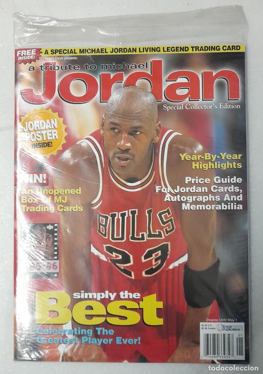 Coleccionismo deportivo: Michael Jordan - Revista ''Beckett Tribute'' - Especial de 1999 - NBA