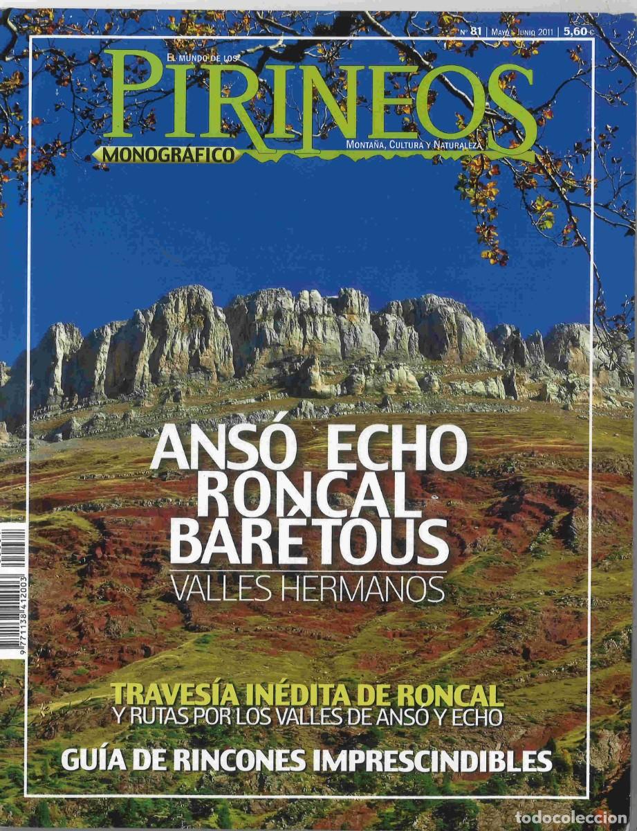Coleccionismo deportivo: El Mundo de los Pirineos. n&ordm; 81 Ans&oacute;, Echo, Roncal, Baretous, Valles Hermanos