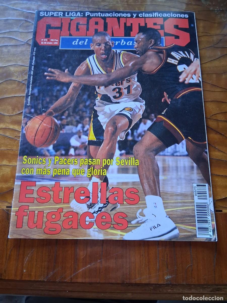 Sports collectibles: Revista GIGANTES del SUPERBASKET basket 573 Eduardo Pe&ntilde;a Abizanda Jordi Soler