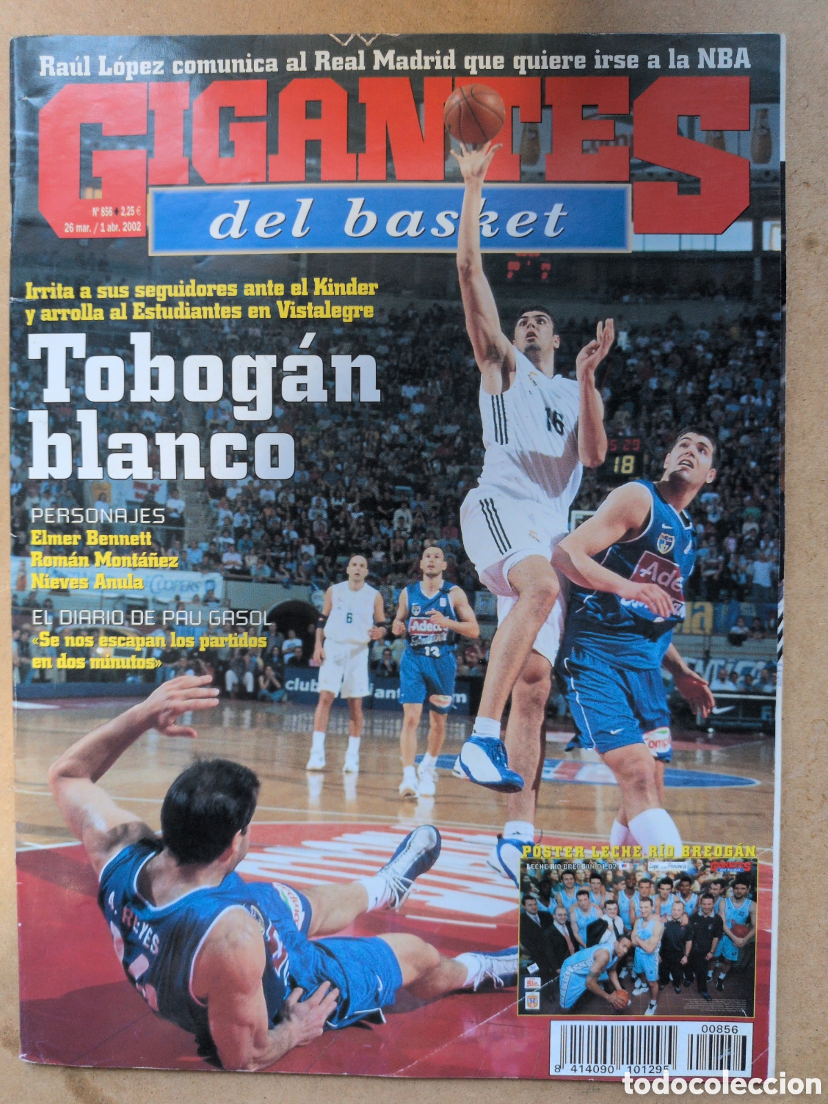 Sports collectibles: GIGANTES del BASKET n&ordm;856 26/03/2002