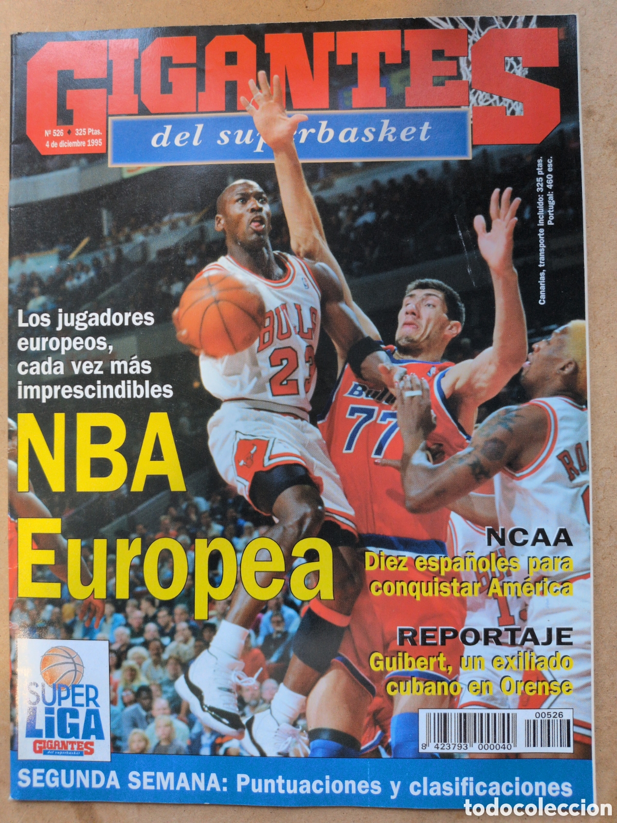 Sports collectibles: GIGANTES del BASKET n&ordm;526 04/12/1995