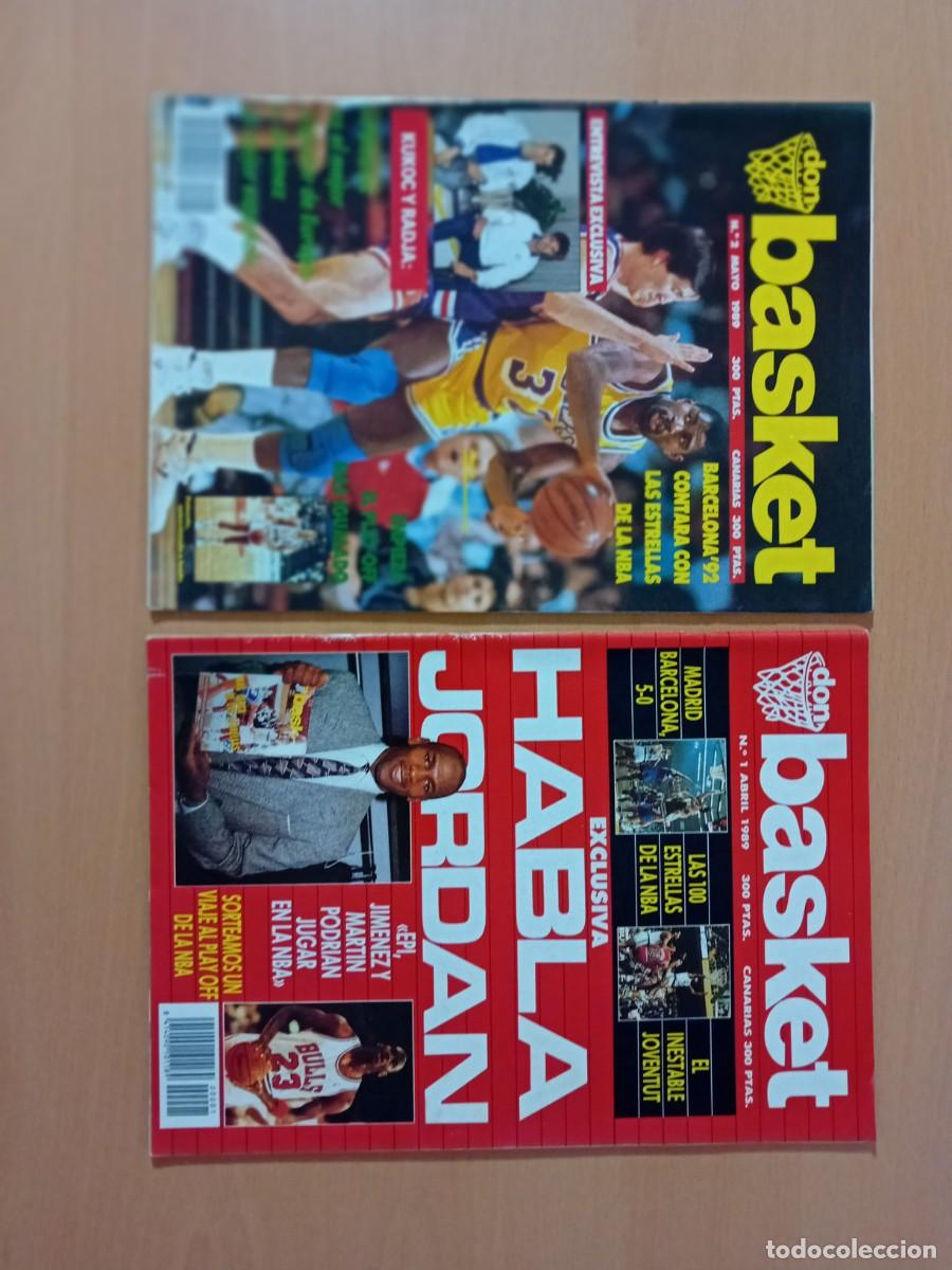 Collezionismo sportivo: Lote Don Basket n&ordm; 1 y 2
