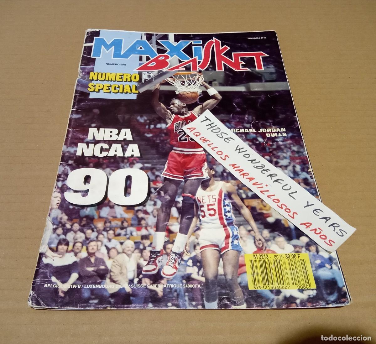 Sammelleidenschaft Sport: REVISTA MAGAZINE MAXI BASKET MAXIBASKET #80H MICHAEL JORDAN ROOKIE NBA 1989 YES INTERNATIONAL SHIP