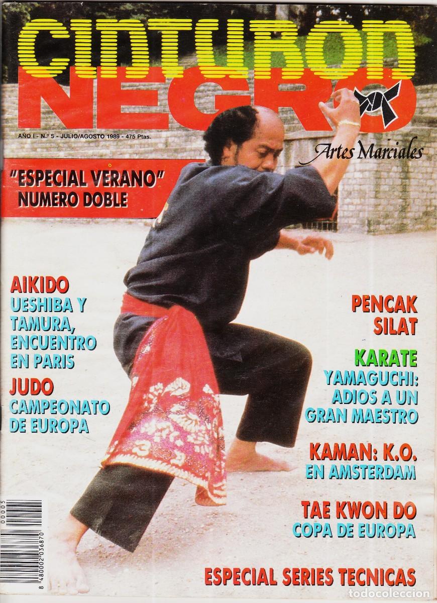 Sports collectibles: CINTUR&Oacute;N NEGRO n&ordm;: 5 Revista de artes narciales.