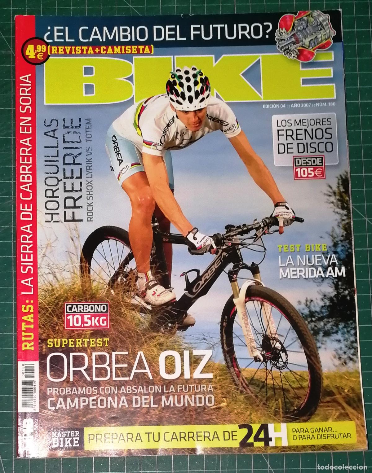 Sports collectibles: REVISTA BIKE. EDICI&Oacute;N 04. A&Ntilde;O 2007. N&ordm; 180. - Motorpress-Ib&eacute;rica
