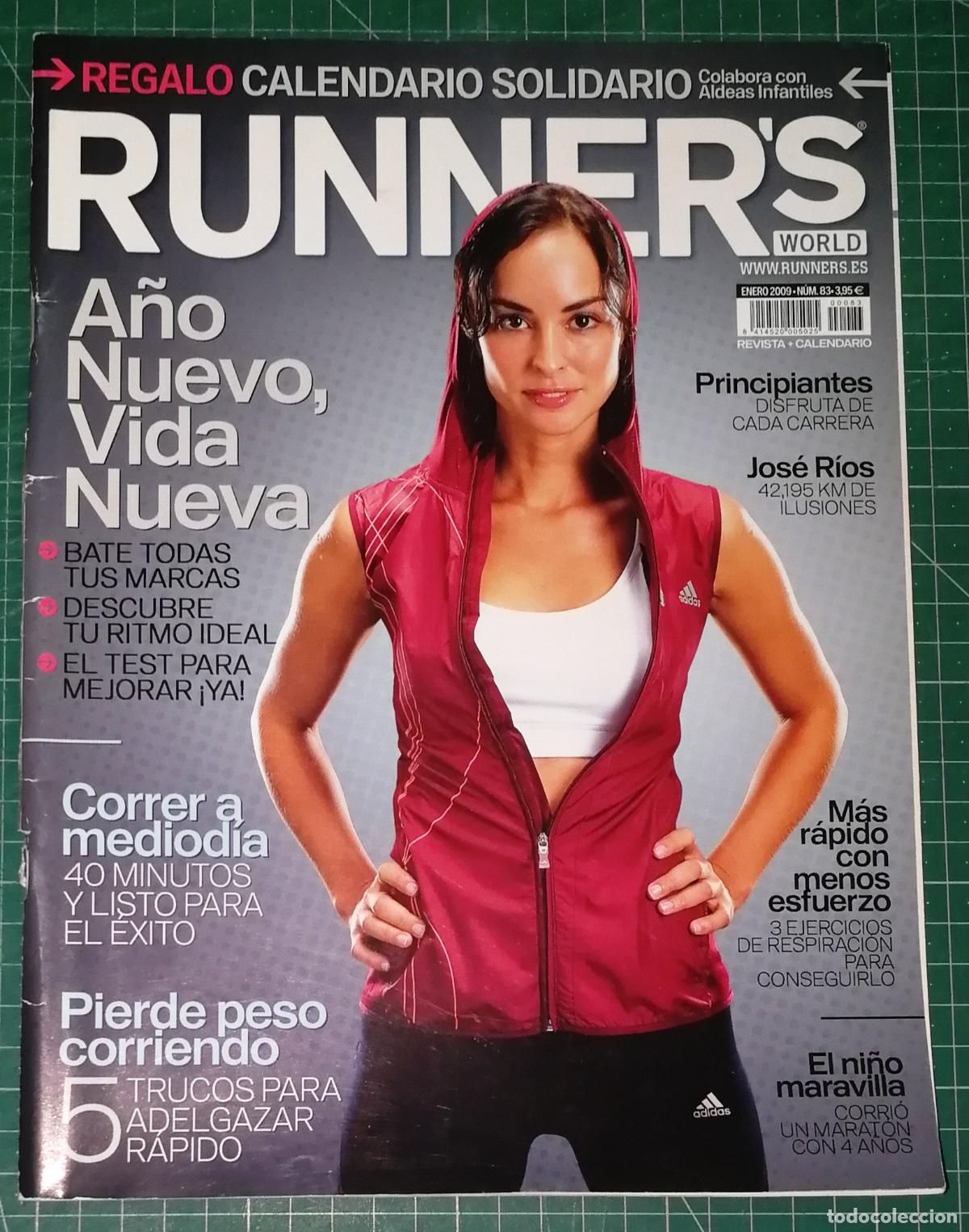 Collectionnisme sportif: REVISTA RUNNER'S WORLD. ENERO 2009. N&ordm; 83. - Motorpress Rodale