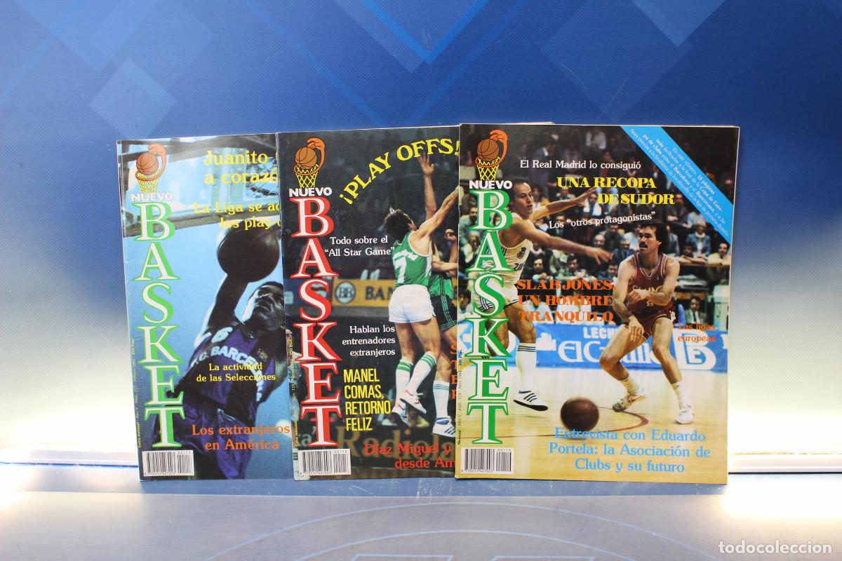Coleccionismo deportivo: Revista Baloncesto: Nuevo Basket 117, 118 y 119. 1984.