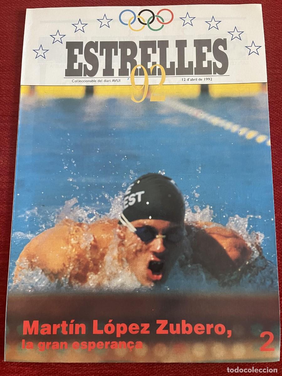 Sammelleidenschaft Sport: REVISTA ESTRELLES 92 OLIMPIADAS BARCELONA 1992 MARTIN LOPEZ ZUBERO # 2 POSTER