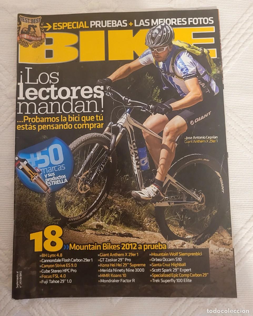 Coleccionismo deportivo: BIKE N&ordm; 243 + BIKE ESPECIAL - JULIO 2012