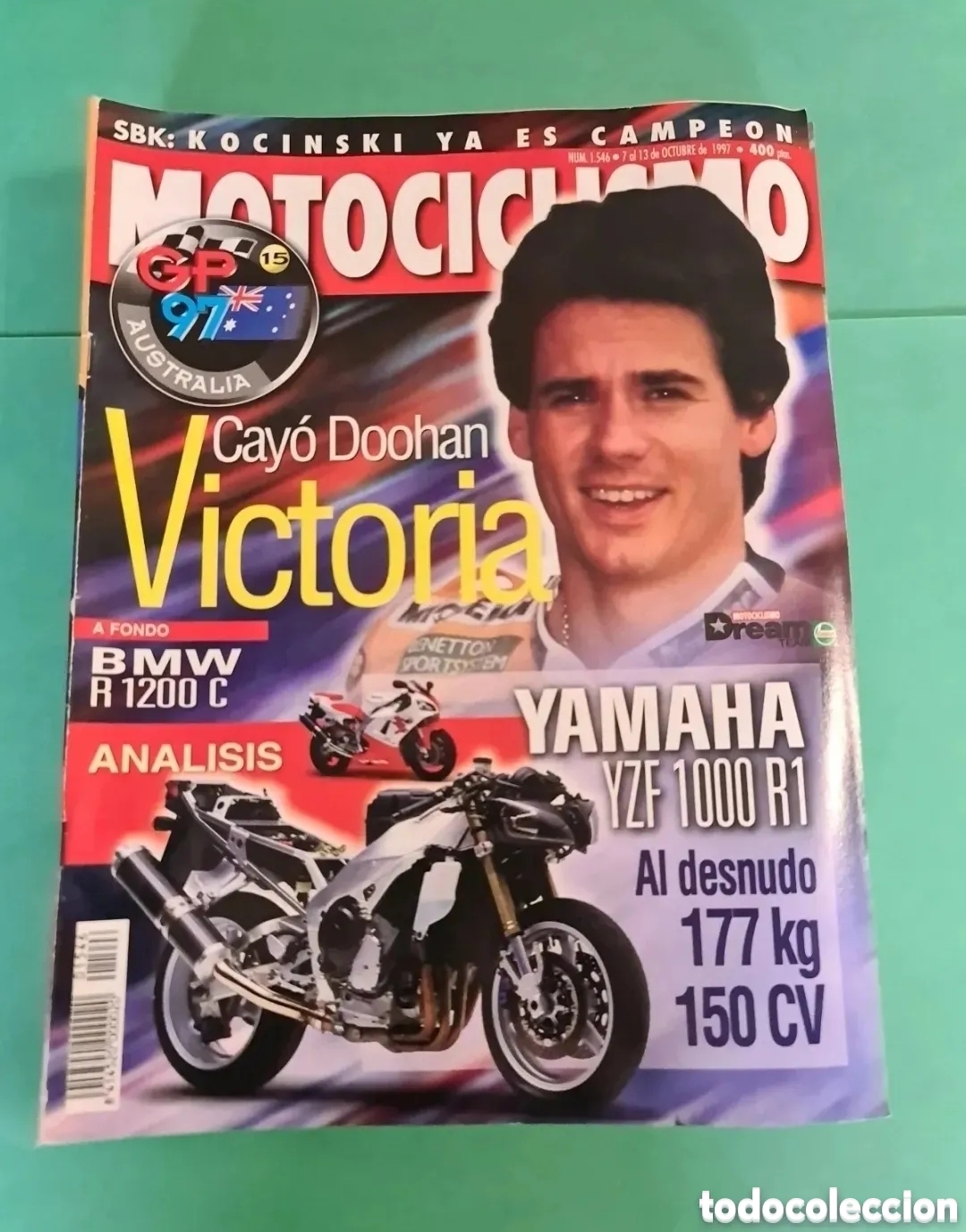 Sports collectibles: Lote 13 revistas motociclismo/ A&ntilde;o 1997