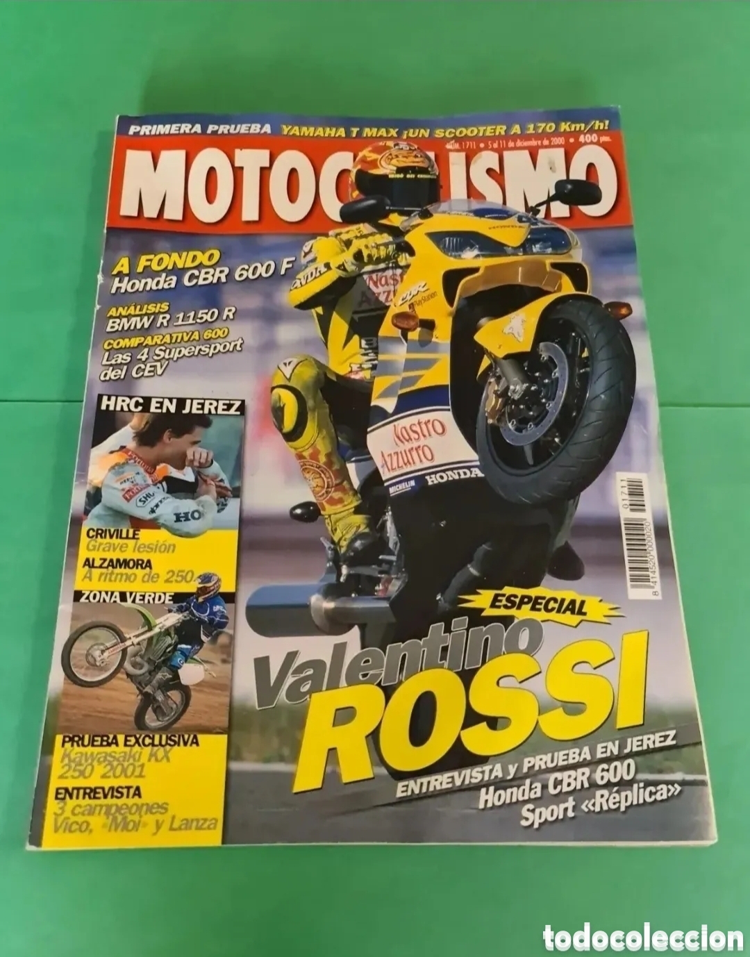Sports collectibles: Revista motociclismo/ A&ntilde;o 2000.