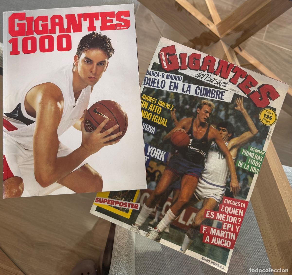 Coleccionismo deportivo: Revista Gigantes del Basket, 593 n&uacute;meros, + N Especiales