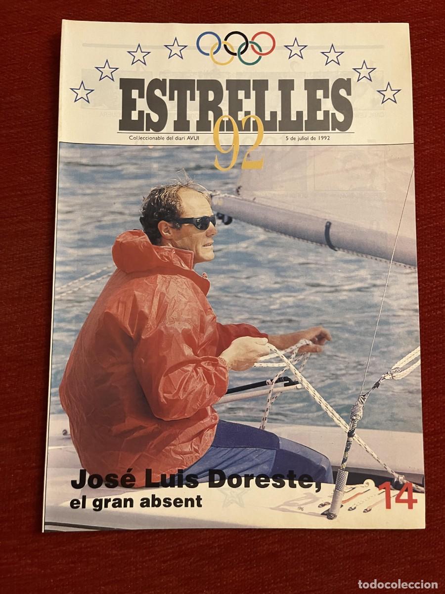 Coleccionismo deportivo: REVISTA ESTRELLES 92 OLIMPIADAS BARCELONA 1992 JOSE LUIS DORESTE VELA # 14 POSTER