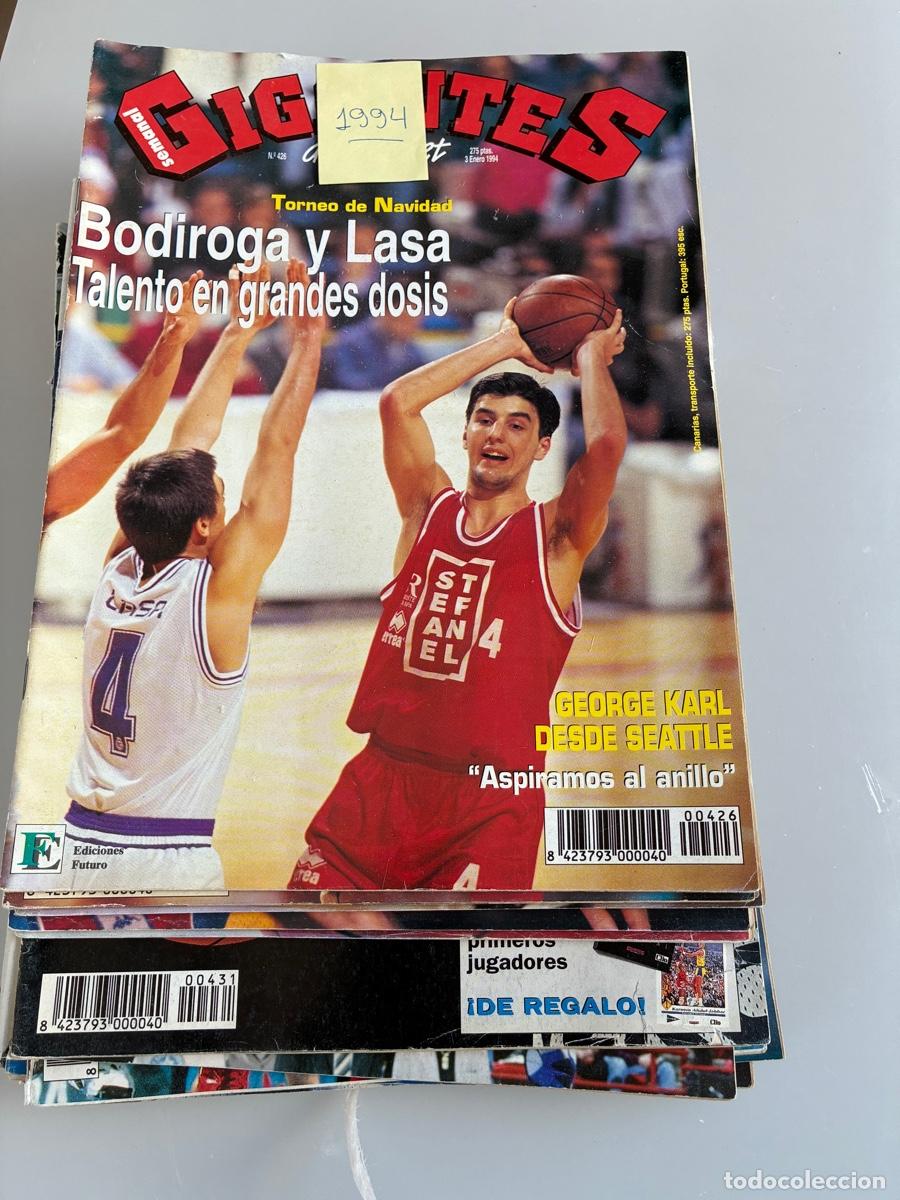 Coleccionismo deportivo: Gigantes del Basket 1994, 14 N&uacute;meros