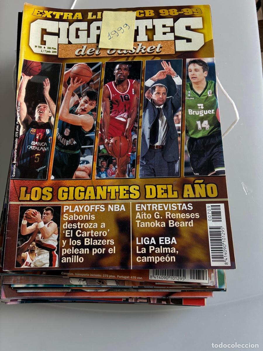 Coleccionismo deportivo: Gigantes del Basket 1999, 52 N&uacute;meros
