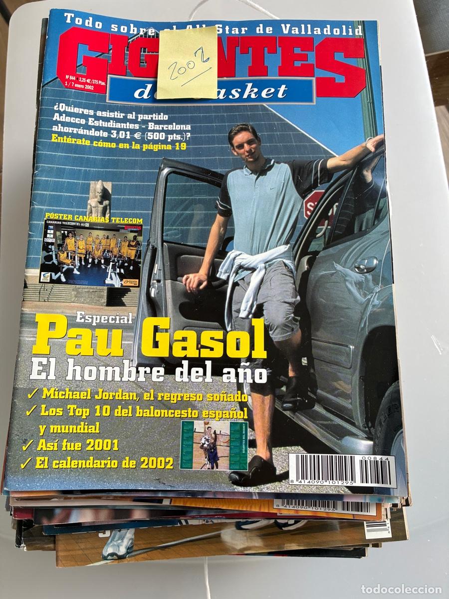 Coleccionismo deportivo: Gigantes del Basket 2002, 48 N&uacute;meros + 2 especiales