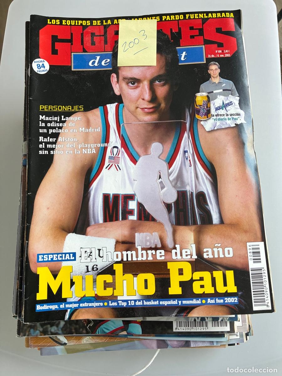 Coleccionismo deportivo: Gigantes del Basket 2003, 40 N&uacute;meros