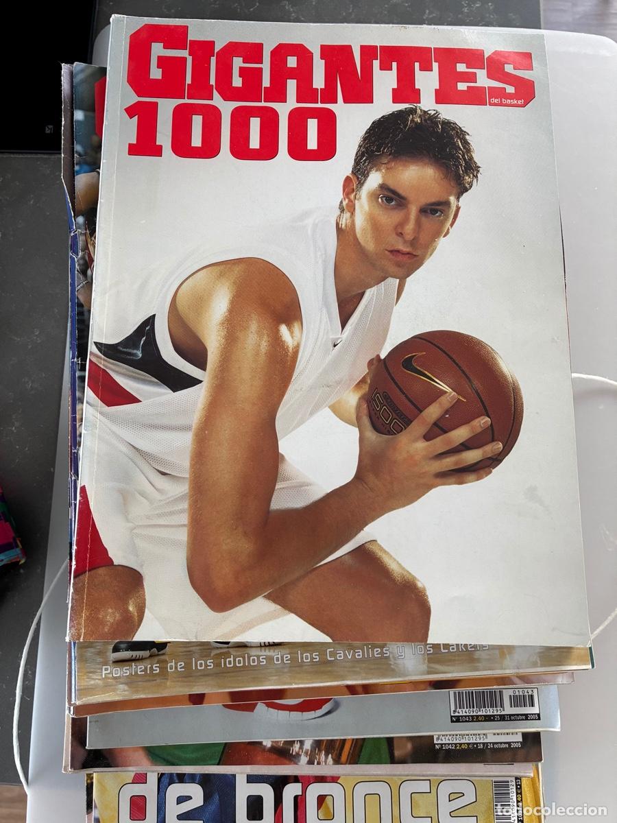 Coleccionismo deportivo: Gigantes del Basket 2005, 44 N&uacute;meros, incluido Especial N 1000