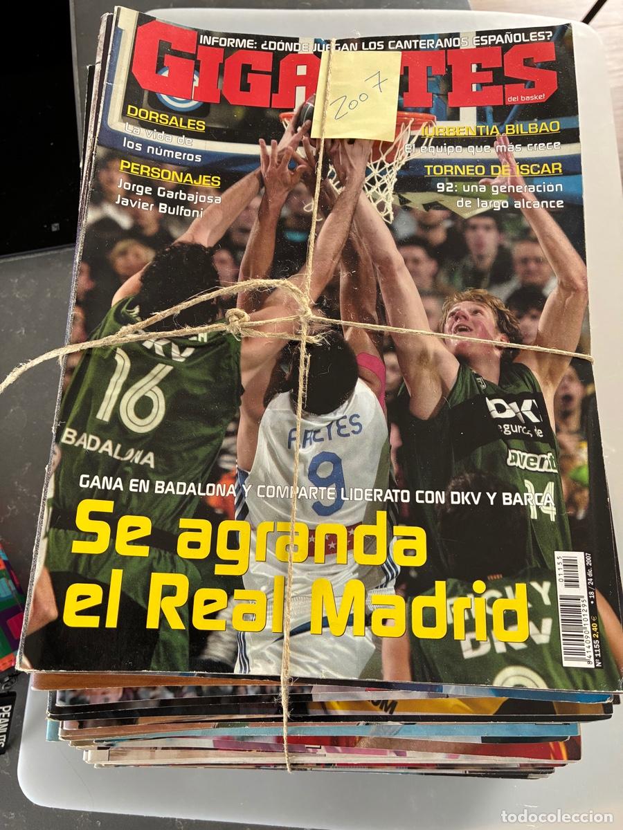 Coleccionismo deportivo: Gigantes del Basket 2007 53 N&uacute;meros.