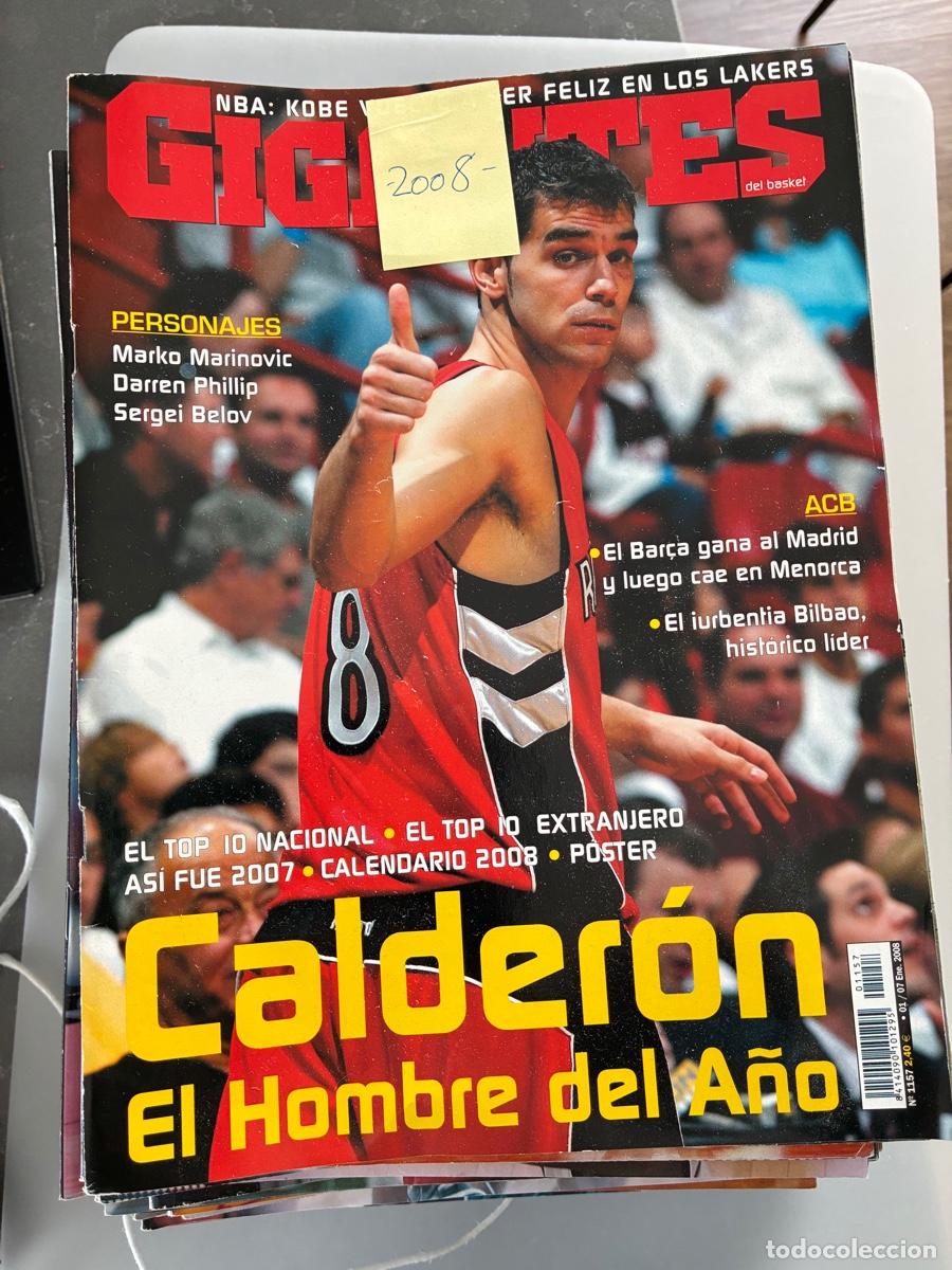 Coleccionismo deportivo: Gigantes del Basket, 2008, 51 N&uacute;meros.