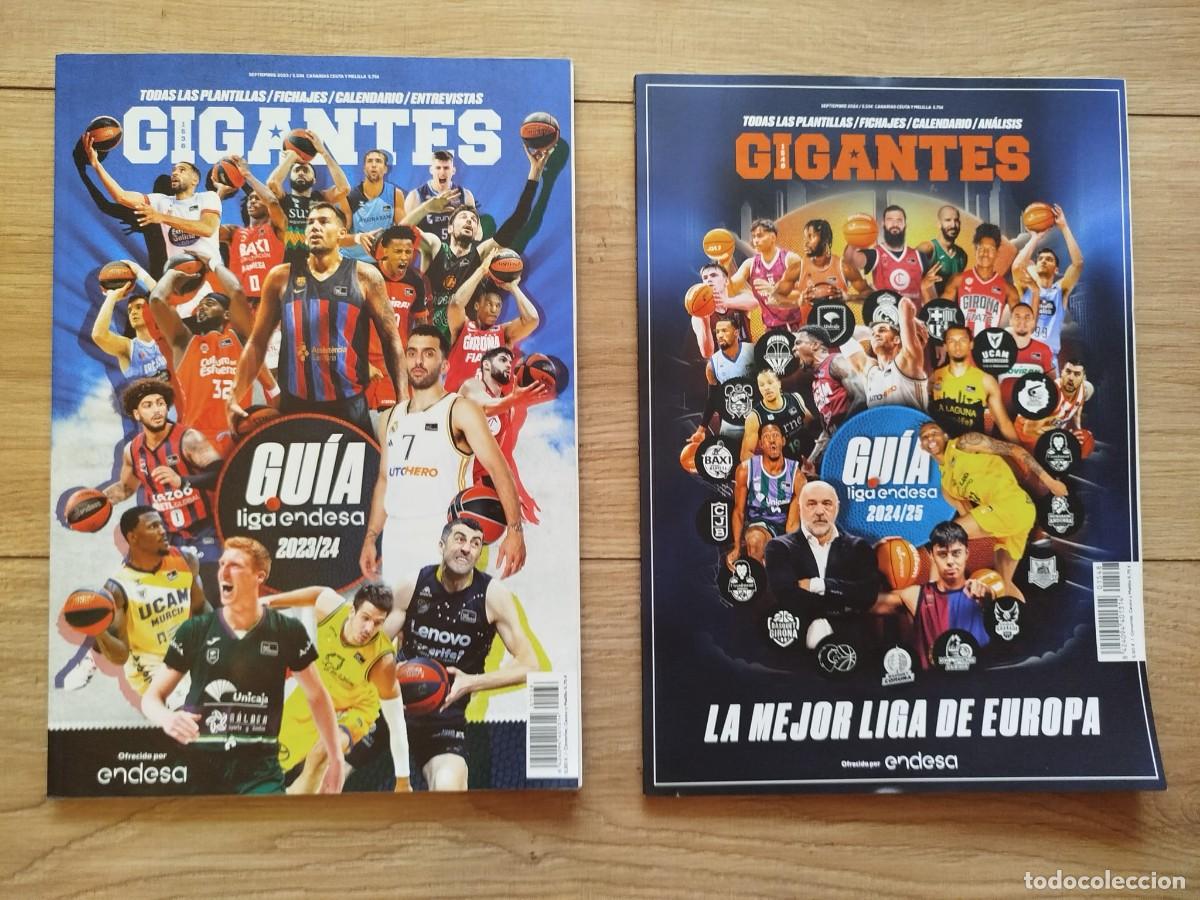 Coleccionismo deportivo: Gu&iacute;as Liga ACB de Gigantes 23/24 y 24/25