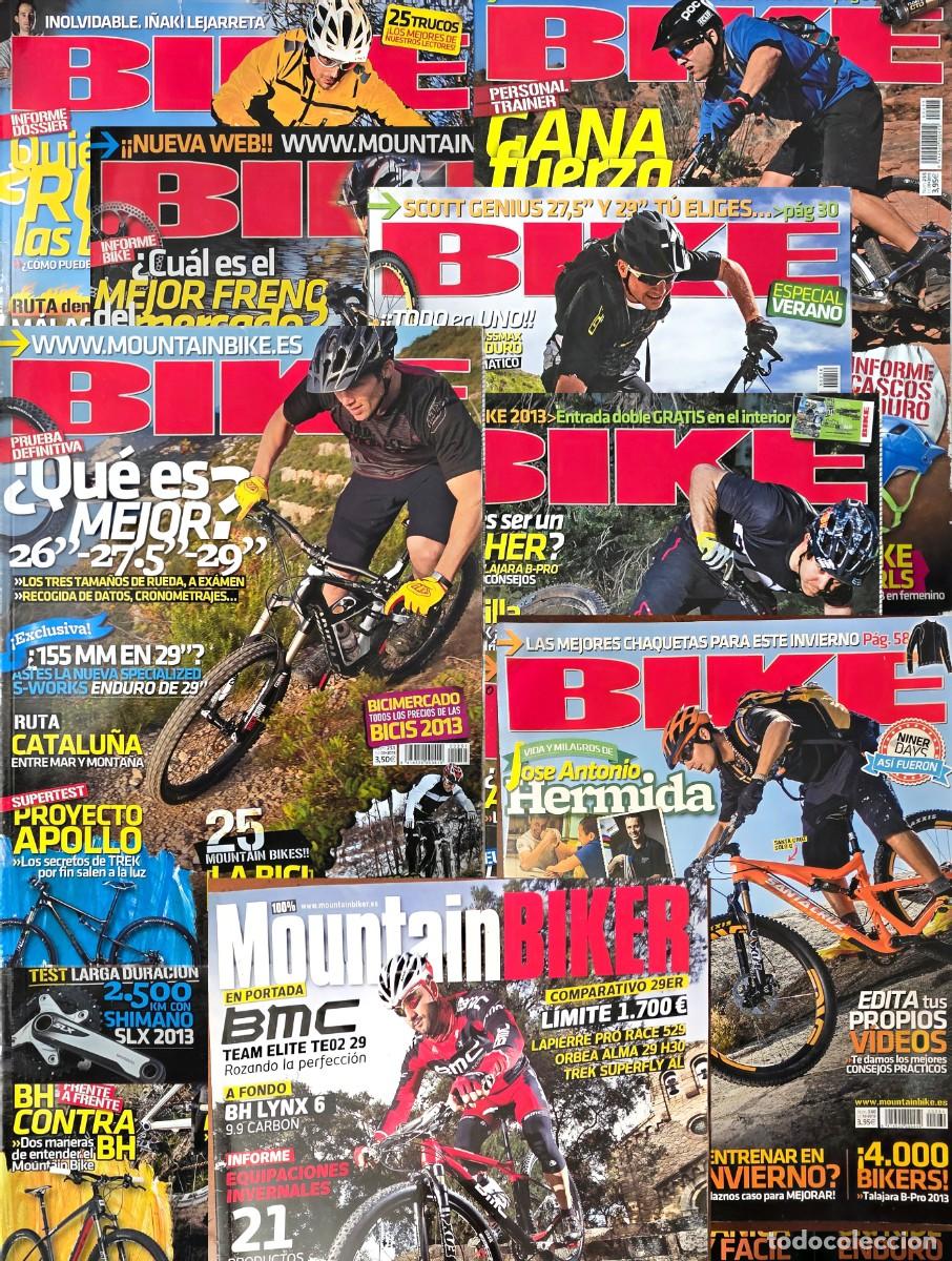 Sports collectibles: Lote 12 Revistas BIKE e Mountain Biker- Ano 2013