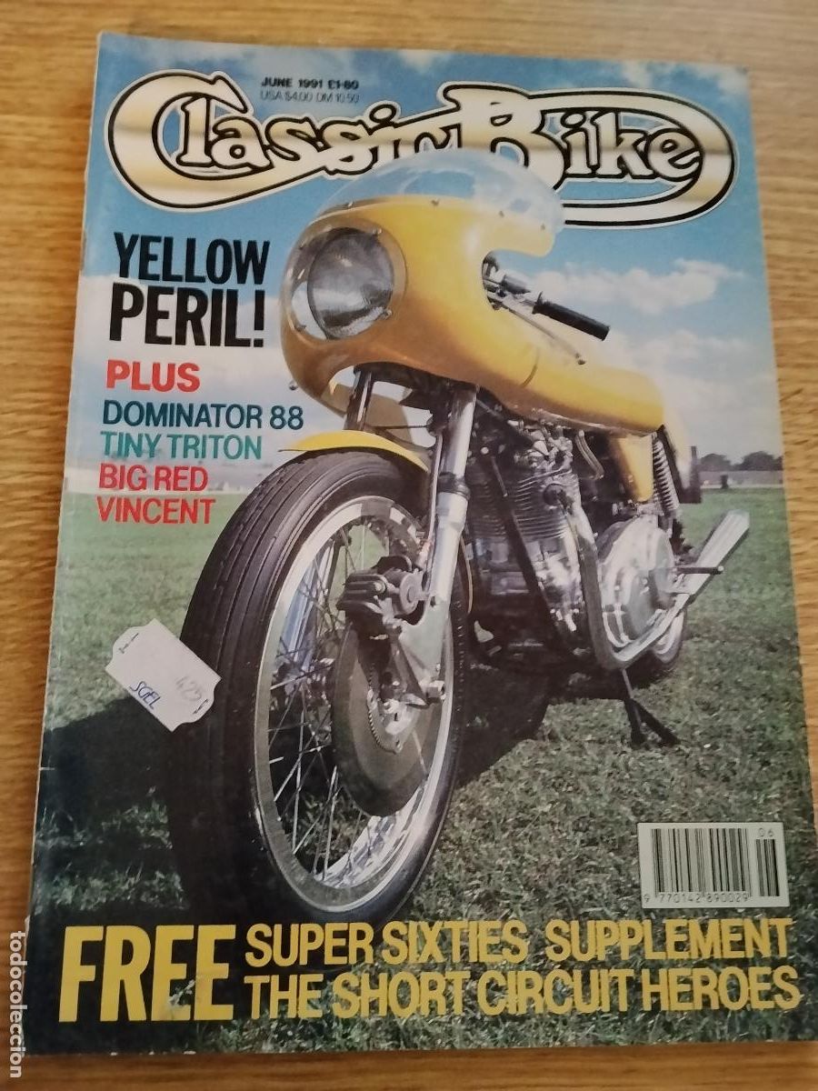 Sports collectibles: CLASSIC BIKE - JUNE 1991