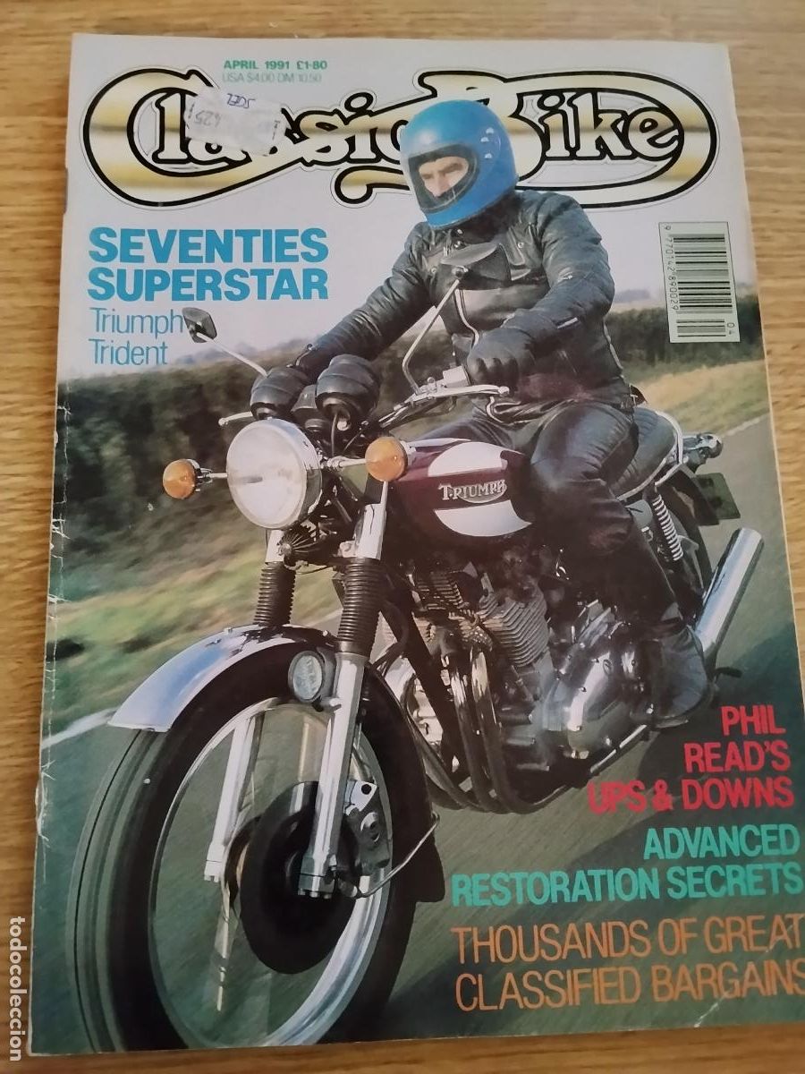 Sports collectibles: CLASSIC BIKE - APRIL 1991