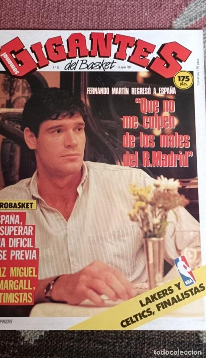 Collezionismo sportivo: Gigantes del basket num 83