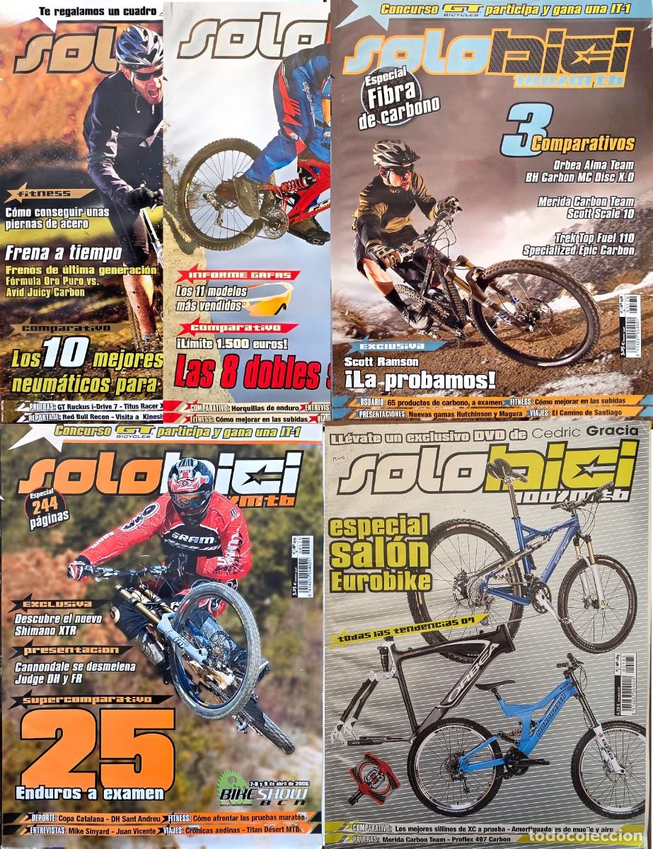 Collectionnisme sportif: Lote 5 Revistas Solobici - Ano 2006