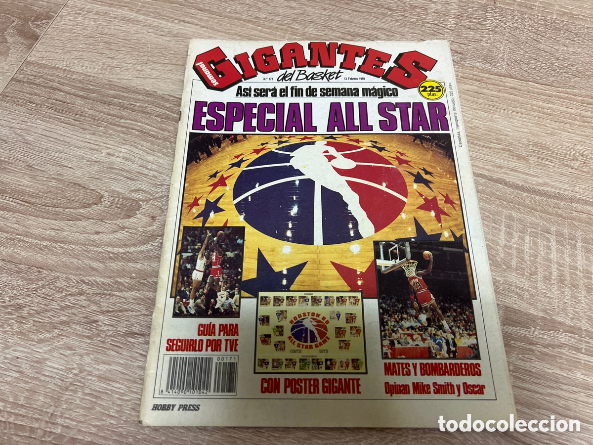 Colecionismo desportivo: 1989 REVISTA GIGANTES BASKET N&ordm; 171 EXTRA ALL STAR SIN POSTER